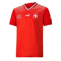 Camisa de time de futebol Suíça Replicas 1º Equipamento Mundo 2022 Manga Curta